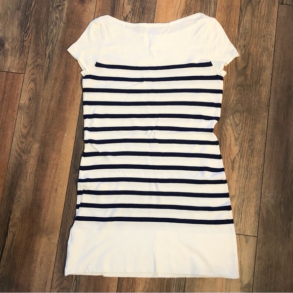 Dynamite Summer Knit Striped Dress L - Picture 2 of 3